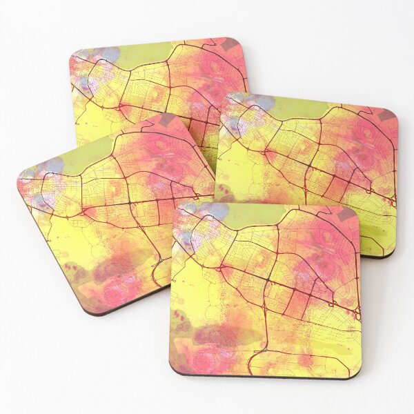 Item preview,  Reykjavik Iceland Street Map Magma Eruption designed and sold by IvonDesign.