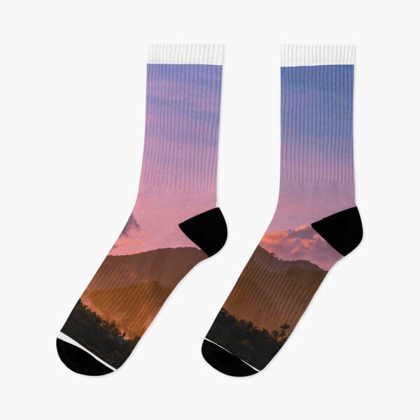 Item preview, Mountain Ranges feat Gradient Sky in China designed and sold by touristkeepsake.