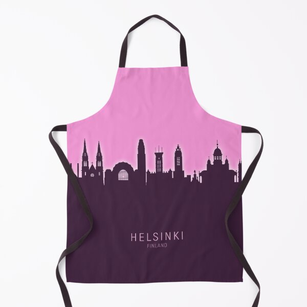 Item preview, Helsinki Finland Skyline designed and sold by ArtPrints.