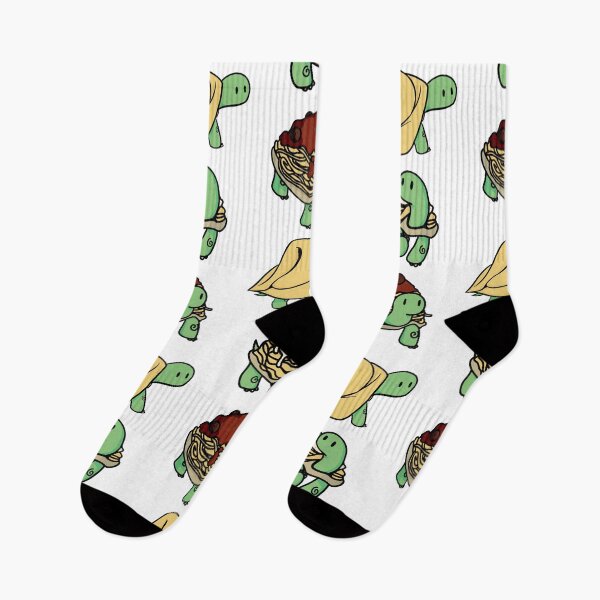 Item preview, Turtle Noodles Cute Tortoise Pasta Trio designed and sold by picadillyprints.