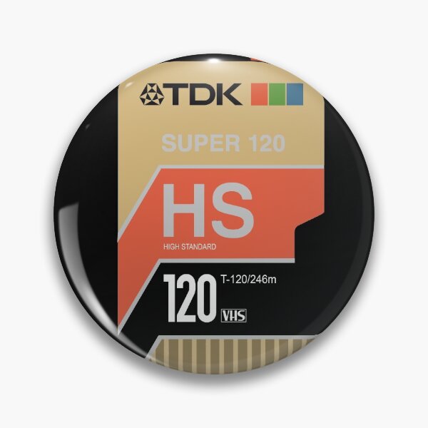 Item preview, TDK Super 120 High Standard VHS Tape designed and sold by lithoman2.