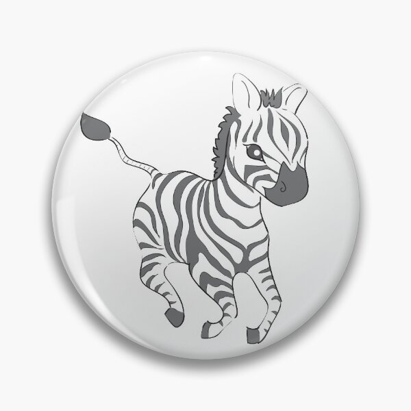 Item preview, cute baby zebra designed and sold by bravescribbler.