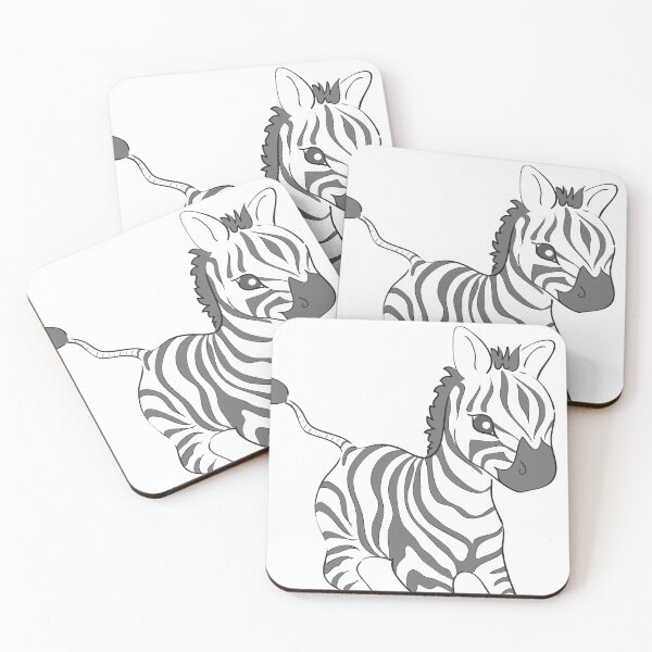 Item preview, cute baby zebra designed and sold by bravescribbler.