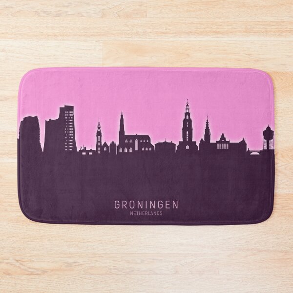 Item preview, Groningen The Netherlands Skyline designed and sold by ArtPrints.
