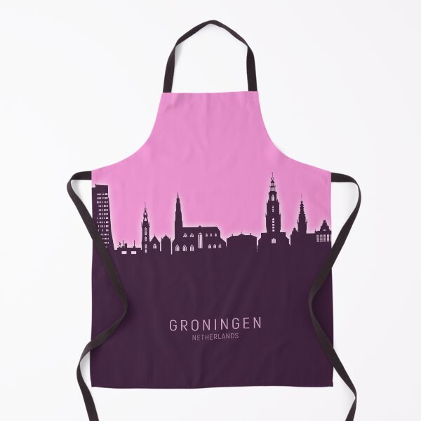 Item preview, Groningen The Netherlands Skyline designed and sold by ArtPrints.
