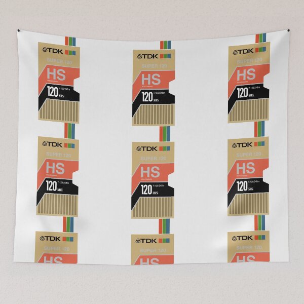 Item preview, TDK Super 120 High Standard VHS Tape designed and sold by lithoman2.