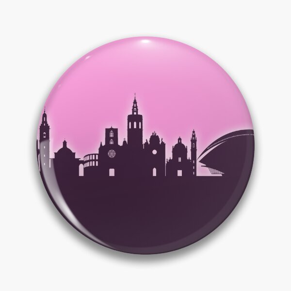 Artikelvorschau, Valencia Spain Skyline entworfen und verkauft von ArtPrints.