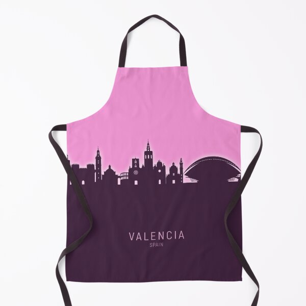Item preview, Valencia Spain Skyline designed and sold by ArtPrints.