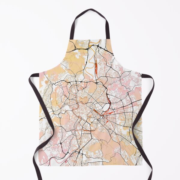 Item preview, Rome Italy Street Map Color designed and sold by IvonDesign.