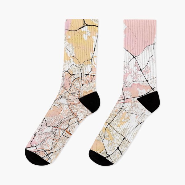 Item preview, Rome Italy Street Map Color designed and sold by IvonDesign.