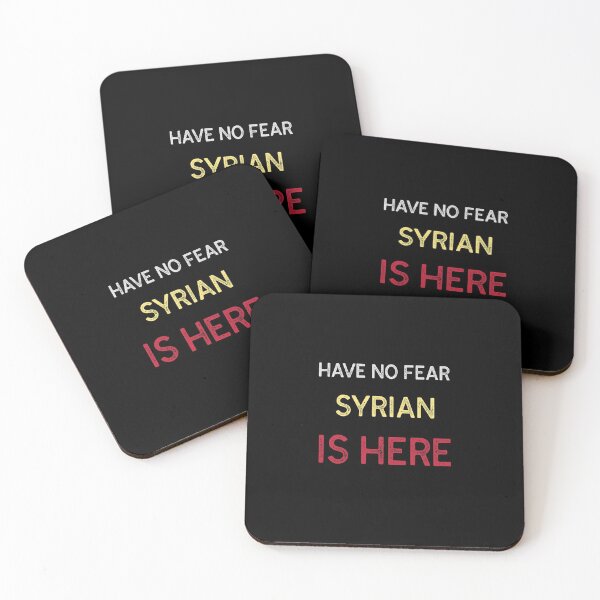Item preview, Have No Fear Syrian Is Here Stylish Design  designed and sold by ArabCorner.
