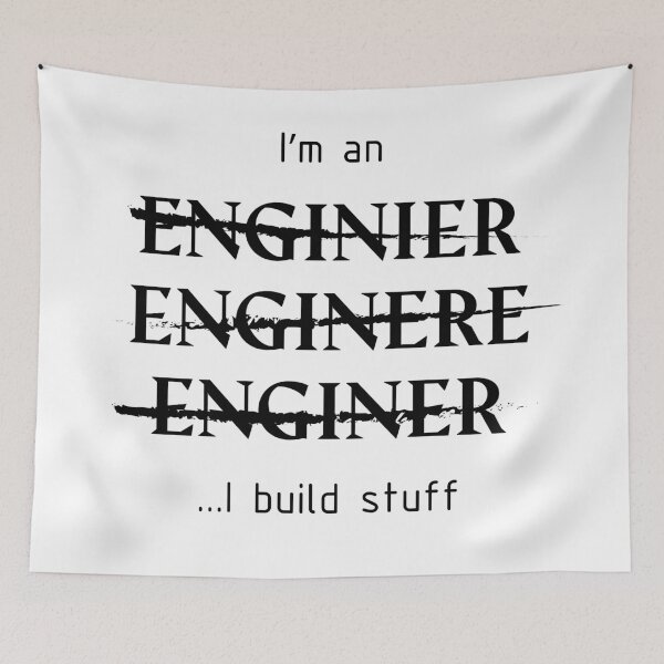 Item preview, I'm and Engineer designed and sold by AK96Store.