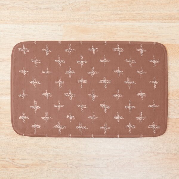 Item preview, Neutral terracotta geometric pattern designed and sold by TanyaMakesART.