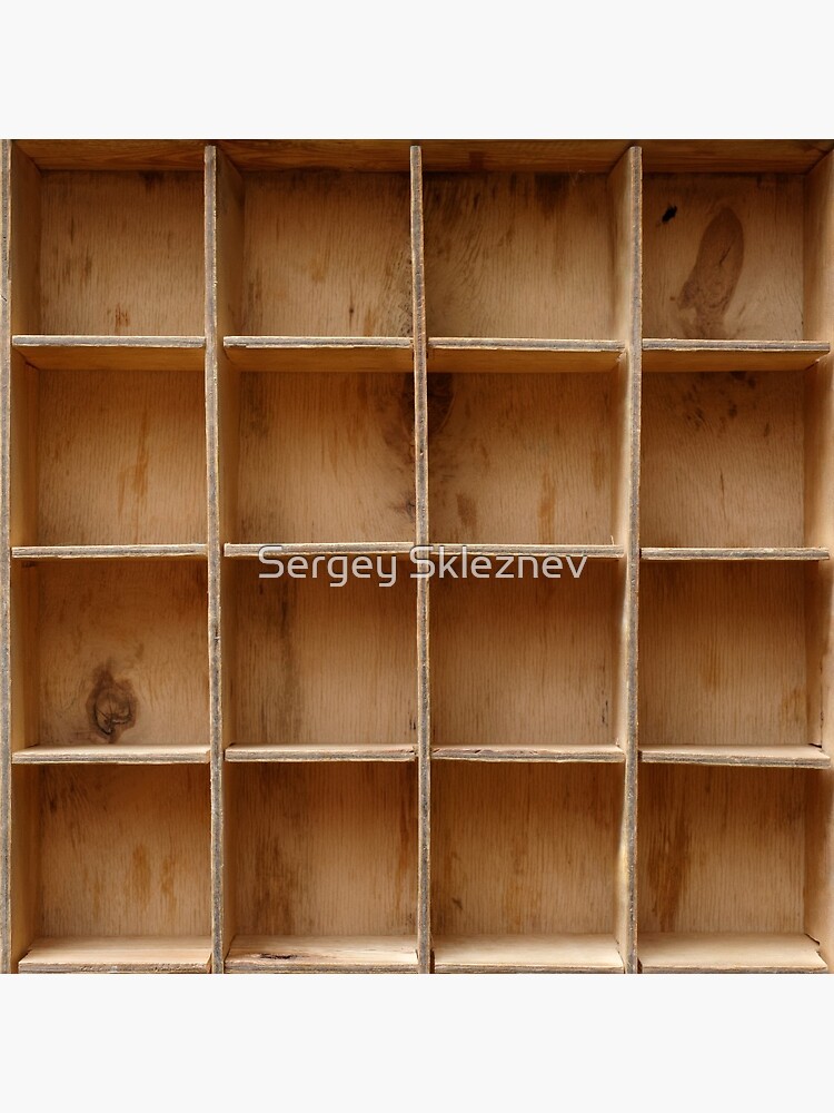 Wooden cabinet with drawers Stock Photo by sergeyskleznev