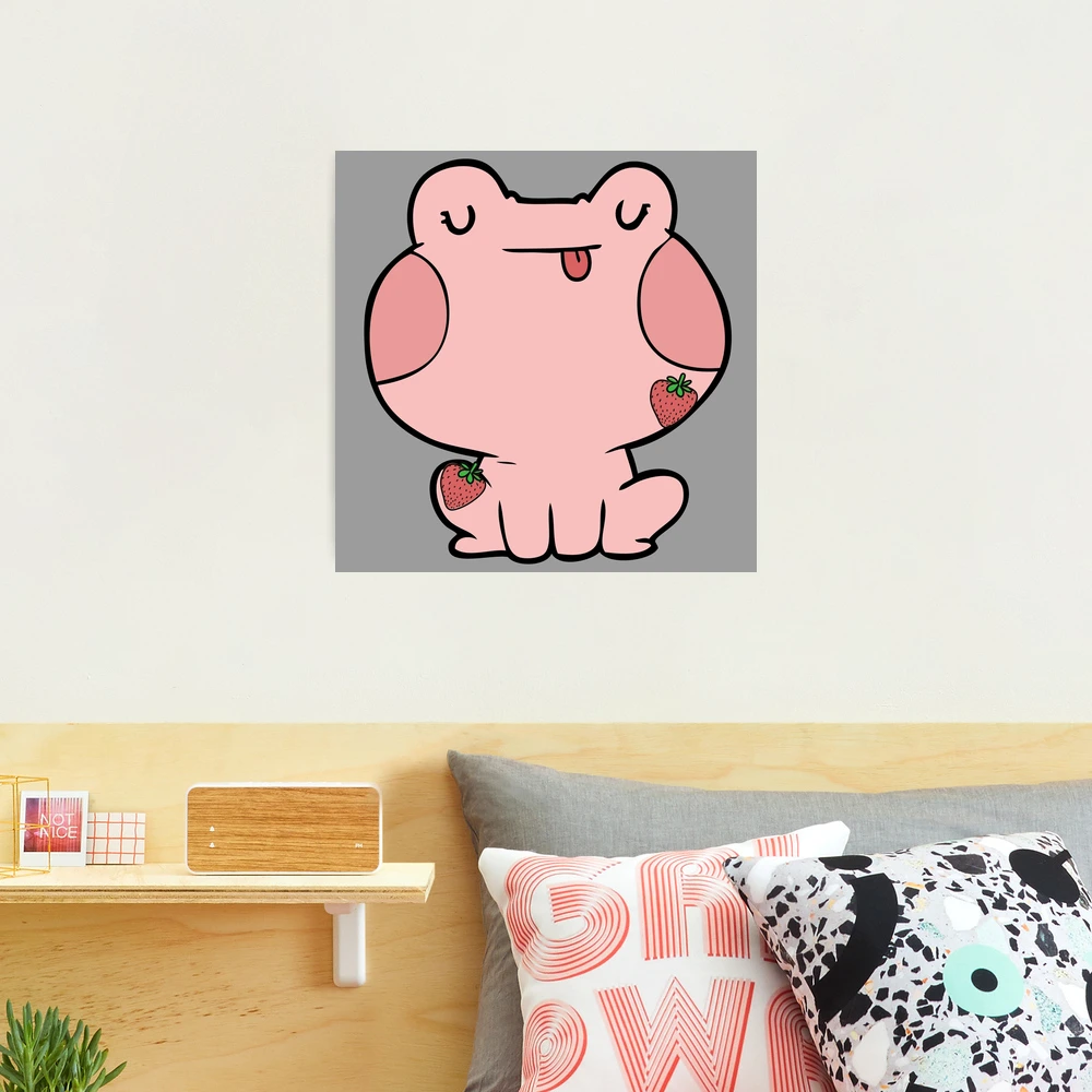 Pink Frog Famtastik Smol Bois' Sticker