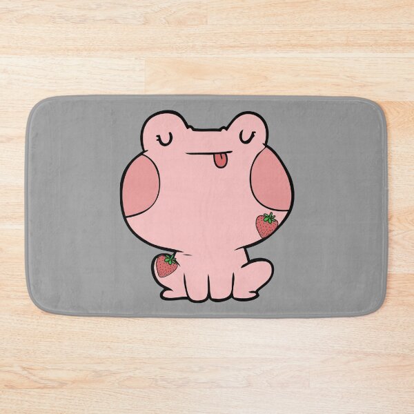 Item preview, Strawberry Frog - Cute Pink Frog designed and sold by m95sim.