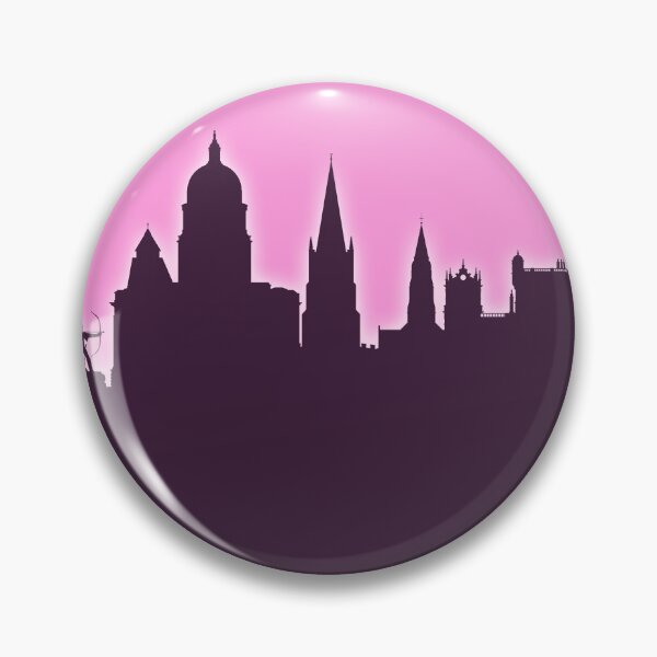 Item preview, Nottingham England Skyline designed and sold by ArtPrints.