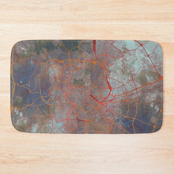 Item preview, Rome Italy Street Map Urban designed and sold by IvonDesign.