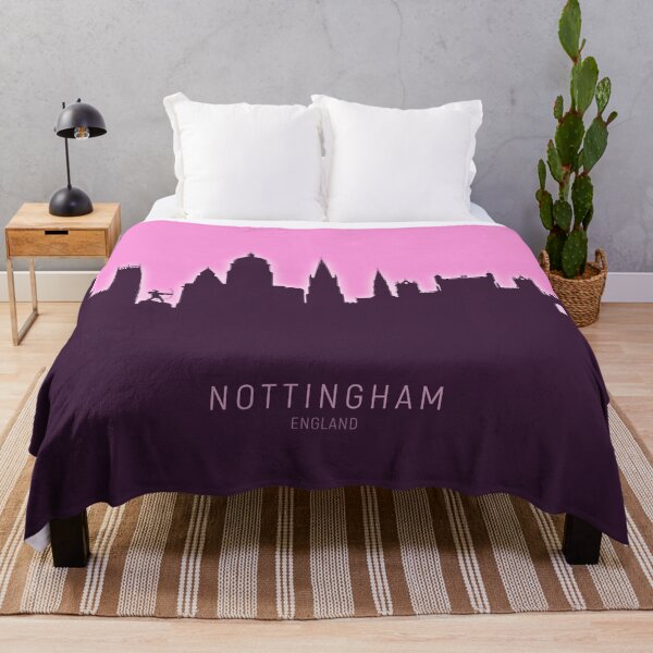Item preview, Nottingham England Skyline designed and sold by ArtPrints.