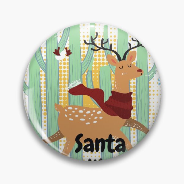 Item preview, Santa We Good happy reindeer designed and sold by DearDesign.