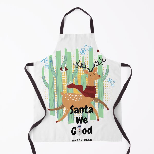 Item preview, Santa We Good happy reindeer designed and sold by DearDesign.