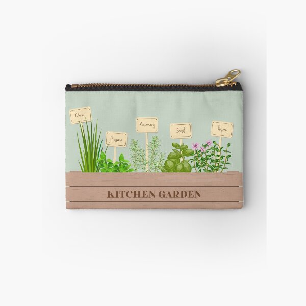 Item preview, Kitchen Garden Herbs Illustration designed and sold by Pinnypin.