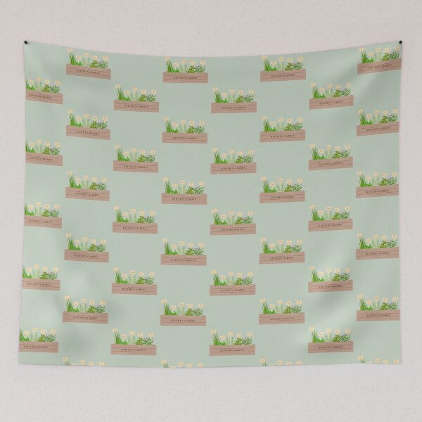 Item preview, Kitchen Garden Herbs Illustration designed and sold by Pinnypin.