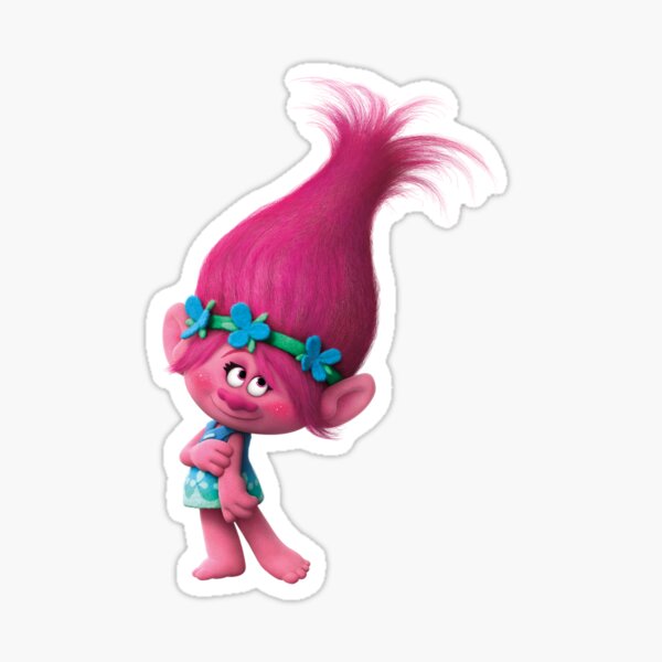Download "Poppy trolls " Sticker by privatemh | Redbubble