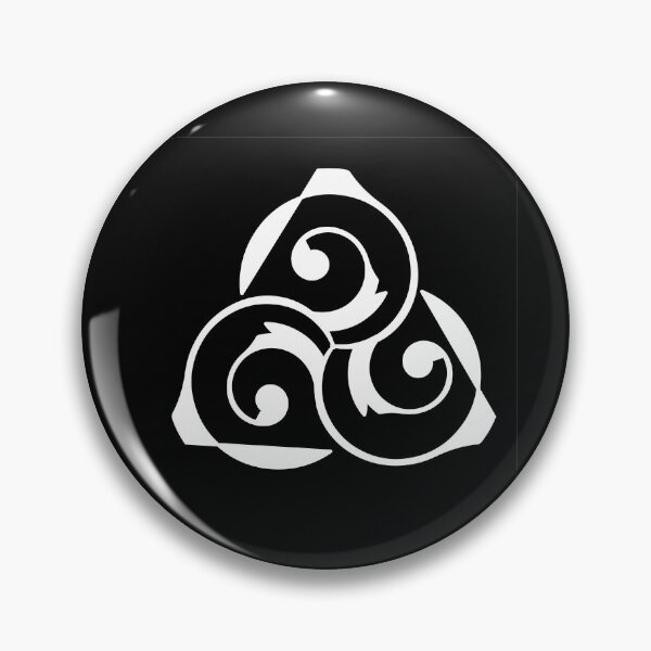 Item preview, BLACK AND WHITE TRISKEL designed and sold by grafikestelle.
