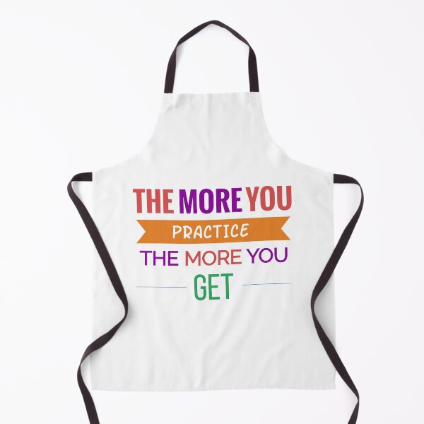 Item preview, The More You Practice The More You Get Motivational Quote designed and sold by bhavyaarts.