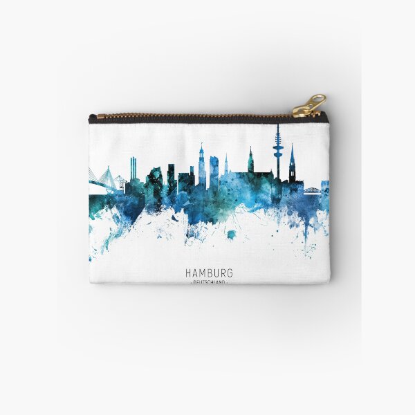 Item preview, Hamburg Germany Skyline designed and sold by ArtPrints.
