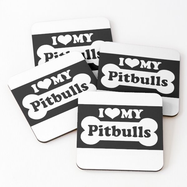 Item preview, I Love My Pittbulls T-Shirt designed and sold by liamoccia.