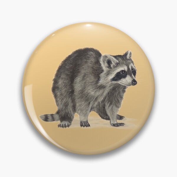 Item preview, Racoon Animal Illustration designed and sold by adelacreative.