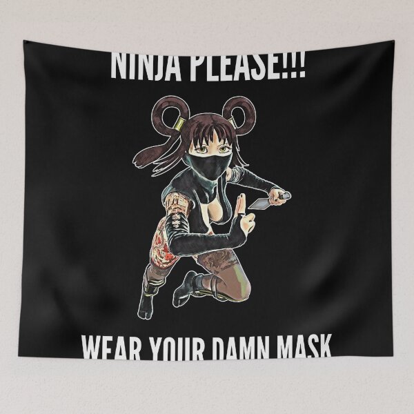 Item preview, Ninja Please! designed and sold by Art By The Coco.