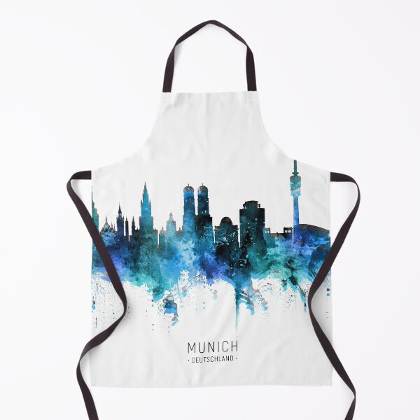 Item preview, Munich Germany Skyline designed and sold by ArtPrints.