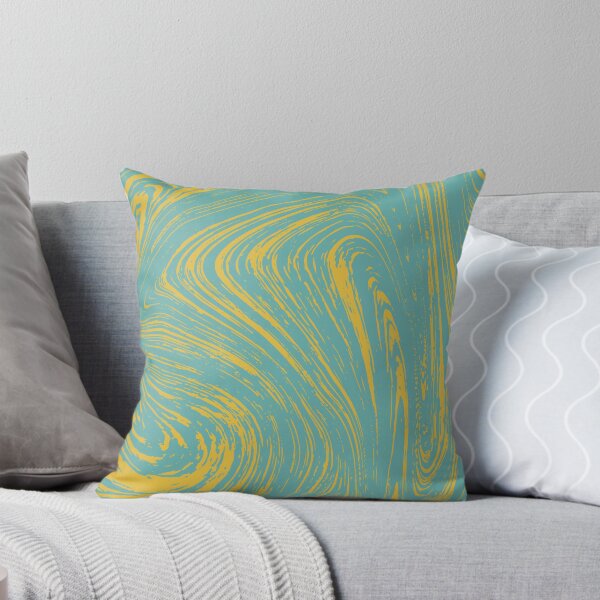 Item preview, Marble Design [Yellow and Blue] designed and sold by SiSiDi.