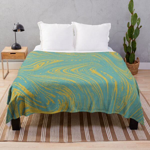 Item preview, Marble Design [Yellow and Blue] designed and sold by SiSiDi.
