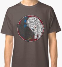 Sci-Fi Yin Yang Red Classic T-Shirt