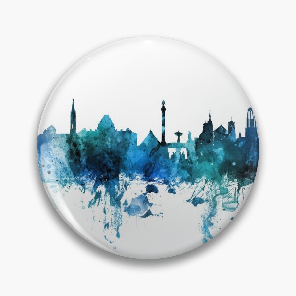 Artikelvorschau, Stuttgart Germany Skyline entworfen und verkauft von ArtPrints.