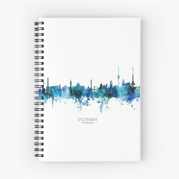 Artikelvorschau, Stuttgart Germany Skyline entworfen und verkauft von ArtPrints.
