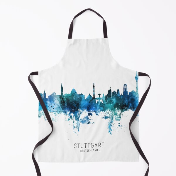 Item preview, Stuttgart Germany Skyline designed and sold by ArtPrints.