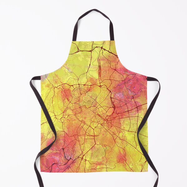 Item preview, Rome Italy Street Map Magma Eruption designed and sold by IvonDesign.