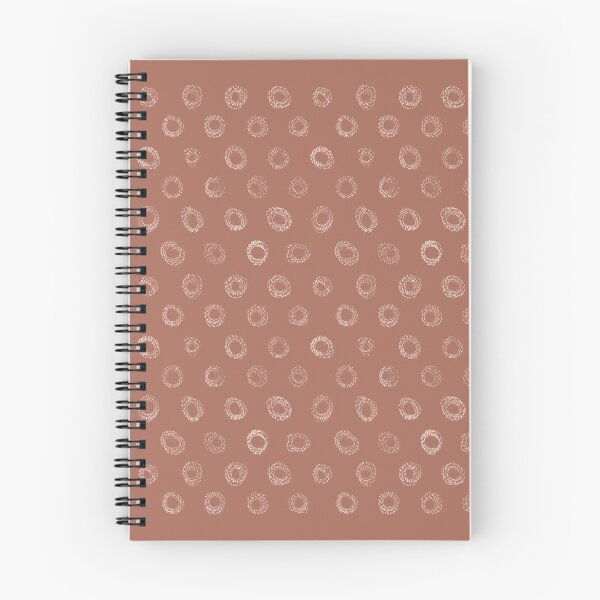 Item preview, Neutral terracotta circles pattern designed and sold by TanyaMakesART.