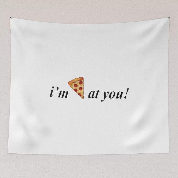 Item preview, I'm Pizza at You funny tees designed and sold by Michael Schmidt.