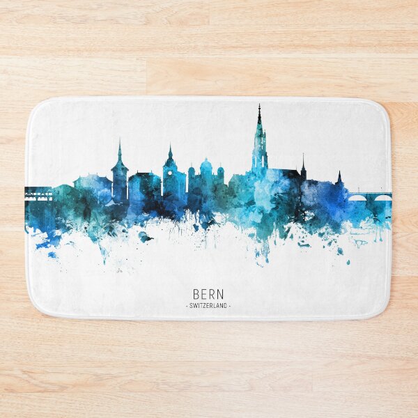 Item preview, Bern Switzerland Skyline designed and sold by ArtPrints.