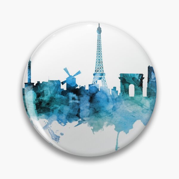 Item preview, Paris France Skyline designed and sold by ArtPrints.