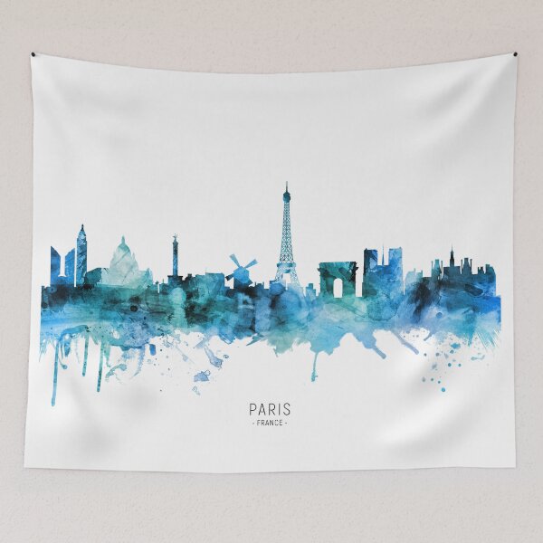 Item preview, Paris France Skyline designed and sold by ArtPrints.