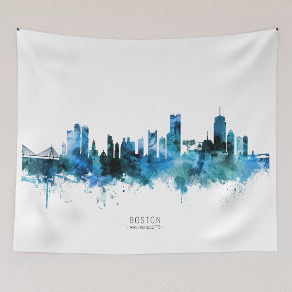 Item preview, Boston Massachusetts Skyline designed and sold by ArtPrints.