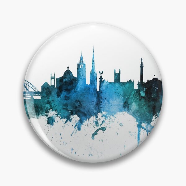 Artikelvorschau, Newcastle England Skyline entworfen und verkauft von ArtPrints.