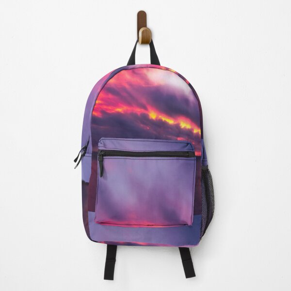Item preview, Vibrant explosion of color at Sunset at Anse Vata Bay in Noumea. designed and sold by Danielasphotos.